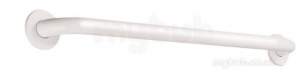 Delabie DOC M -  Delabie Grab Bar 35 L600 White Epoxy Aluminium