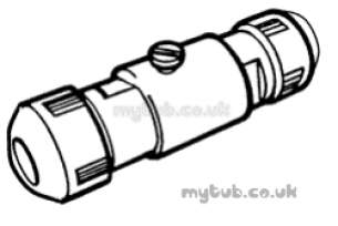 Hep2O Underfloor Heating Pipe and Fittings -  Hep20 15mm T/f Double Check Valve Hx72