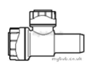 Underfloor Heating Manifolds and Ancillaries -  22 X 22 X 15 Polyplumb Br Sp Tee 5