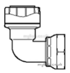 Underfloor Heating Manifolds and Ancillaries -  15 X1/2 Inch P/plumb Bent Tap Connector 10