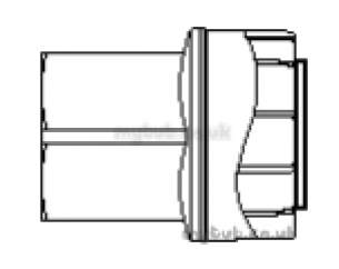 Underfloor Heating Manifolds and Ancillaries -  22mm X 3/4 Inch Polyplumb Fbsp Adaptor 10