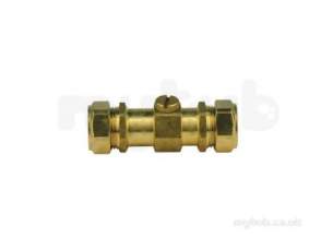 Yorkshire Lever Check and Appliance Valves -  Kuterlite K4424 Double Check Valve 22