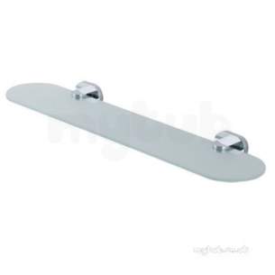 Eastbrook Accessories -  52.031 Eastbrook Salerno Glass Shelf Chrome