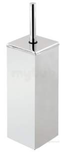 Eastbrook Accessories -  52.113 Rimini Metal Brush Holder Chrome