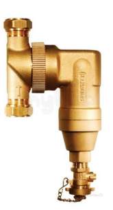 Spirovent Brass Units -  Sv3-022-cum2 22mm Magnabooster Ue022wm (bg)