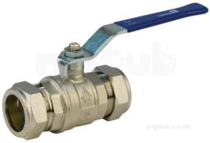 Plumb Center Brand Lever Op Brass Ball Valves -  Center 28mm Wras Lvr Brass Ball Valve