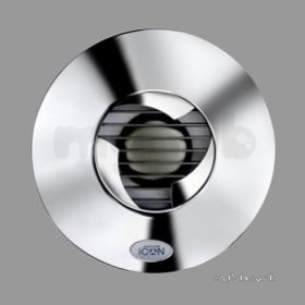 Kane International Combustion Test Equipment -  Airflow Icon 15 Cover Chrome 52634502b
