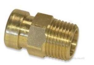 Yorkshire Fittings Tectite Sprint -  Tectite Sprint Tt3 15x1/2 Inch M/coupling