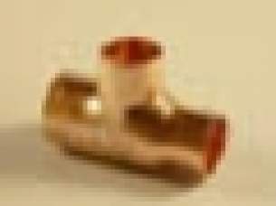 Yorkshire Endex End Feed Fittings -  Endex N26 54mm X 42mm X 54mm Red Tee