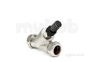 Zilmet Expansion Vessels -  Inta Auto Bypass Valve Straight 22mm Abps402022