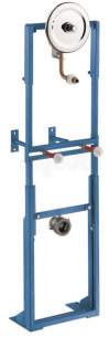 Delabie Urinals -  Delabie Tempofix 2 Urinal Valve Frame 3sec For Walls 40-130mm