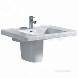 Twyfords Luxury -  Twyford All 750mm One Tap Hole Washbasin White