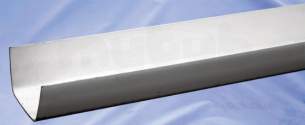 Center Rainwater -  Wolseley Center 112mm Square 4m Gutter