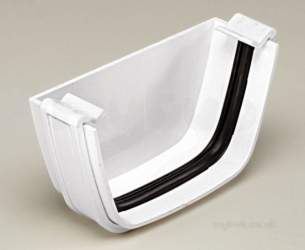 Center Rainwater -  Center 112mm Square Extension Stopend