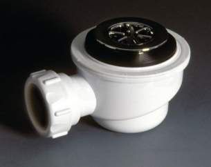 Center Traps -  Center Ctsc2 Shower Trap Chrome 40mm 1.5 Inch 1 Pack