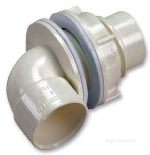 Center Soil Waste and Overflow -  Center Cbt4 Bent Tank Connector 0.75 Inch 1 Pack
