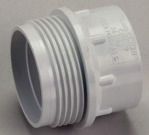 Center Soil Waste and Overflow -  Center Cm3-w Adaptor Male Iron 2 Inch 1 Pack