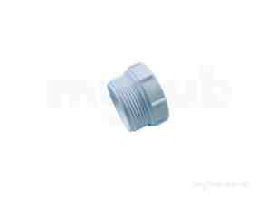 Mcalpine Waste traps overflow -  Mcalpine T12a-f Coupling Flush Spigot 1 1/2 Inch Bsp
