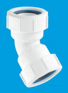 Mcalpine Waste traps overflow -  Mcalpine Mt20 Multifit Bend 1.5 Inch X 135 Deg