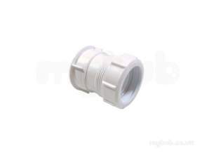 Mcalpine Waste traps overflow -  Mcalpine T29 Straight Connector Multifit Female 1.5 Inch