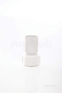 Polypipe Waste and Traps -  Polypipe 21.5mm S/w O/f Straight Adaptor Ns47-w