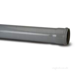 Polypipe Soil -  Polypipe 110mm X 3m S/socket Soil Pipe Sp430-g