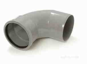 Polypipe Soil -  Polypipe 110mm X 92.1/2deg Bend Sb409-g