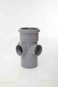 Polypipe Soil -  Polypipe 110mm Single Boss Pipe Sj454-g