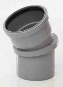 Polypipe Soil -  Polypipe 110mm Adjustable Bend 0-30 Deg Sab30-g