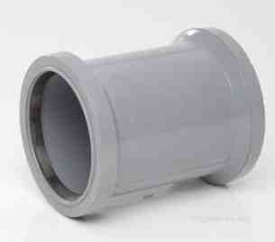 Polypipe Soil -  Polypipe 110mm Double Socket Sh44-g