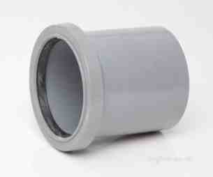 Polypipe Soil -  Polypipe 110mm Single Socket Sh43-g