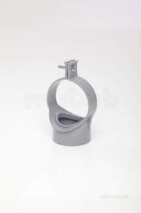 Polypipe Waste and Traps -  Polypipe 110mm Strap On Boss B/fix Nut And Blt Sg40-g