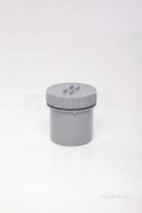 Polypipe Soil -  Polypipe F66839 110mm Screwed Access Cap Spigot Tail
