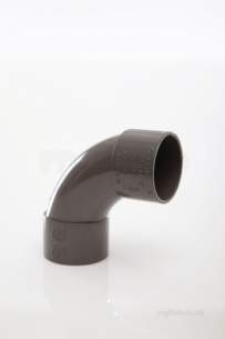 Polypipe Waste and Traps -  Polypipe 40mm X 92.1/2deg Swept Bend Abs Ws14-w