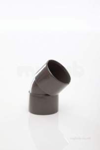 Polypipe Waste and Traps -  Polypipe 32mm X 45deg Obtuse Bend Abs Ws17-w