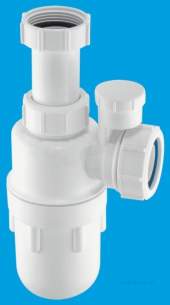 Mcalpine Waste traps overflow -  Mcalpine A10av Seal Bottle Trap 1.25 Inch X 3 Inch