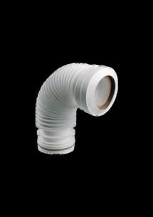 Multikwik Wc Connectors -  Multikwik Mkc2 Strght Pan Flex 250-550mm