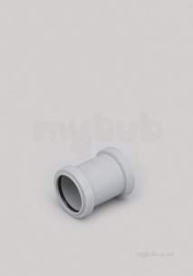 Marley Soil and Waste -  Marley 40mm Straight Coupling Wpc4-w