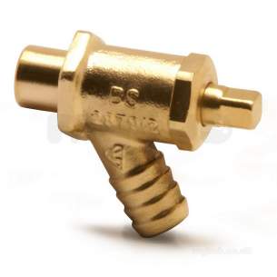 Safety Valves and Do Cocks -  Prestex 838 Brass Draincock 15 545007