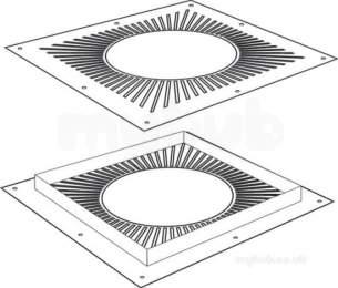 SFL Sw Chimney Flue -  Sfl Nova Sm Ventilated Firestop180mm