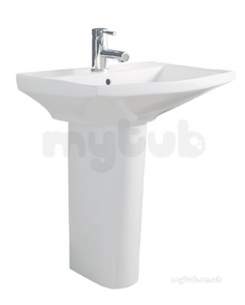 Eastbrook Sanitary Ware -  Eastbrook 56.0022 Quadro Pedestal White