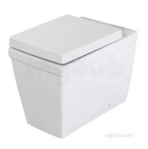 Eastbrook Sanitary Ware -  Eastbrook 56.0059 Quba Btw Pan And Seat Wh