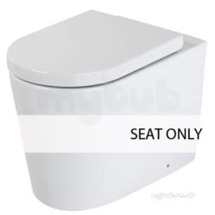 Eastbrook Sanitary Ware -  Metro Btw Pan Soft Close Seat White 56.0060