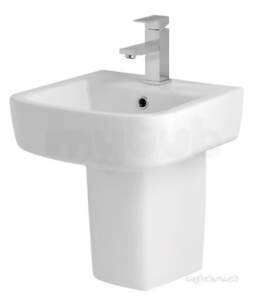Eastbrook Sanitary Ware -  56.0067 Minima Semi-pedestl 4 56.0016 Wh