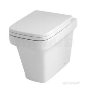 Eastbrook Sanitary Ware -  Minima Btw Pan C/w Soft Close Seat White