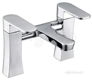 Eastbrook Brassware -  Eastbrook Wingrave Bath Filler Chrome