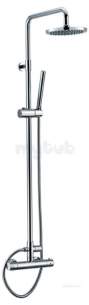 Eastbrook Showers -  Eastbrook Winslade Thermostatic Shower Pole Ch