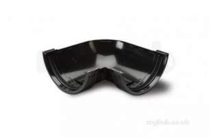 Polypipe Standard sovereign Rainwater -  150mm X 90 Degree Gutter Angle Rl603-b