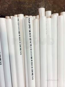 Lawton Chrome Plated and Coated Copper -  22mm En1057 Tx Pe Tu White 6m Per/m