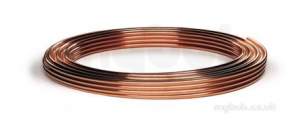 Copper Coils -  Minibore 3 Metre Small Bore Copper Tube Coil With 8mm Outer Diameter
